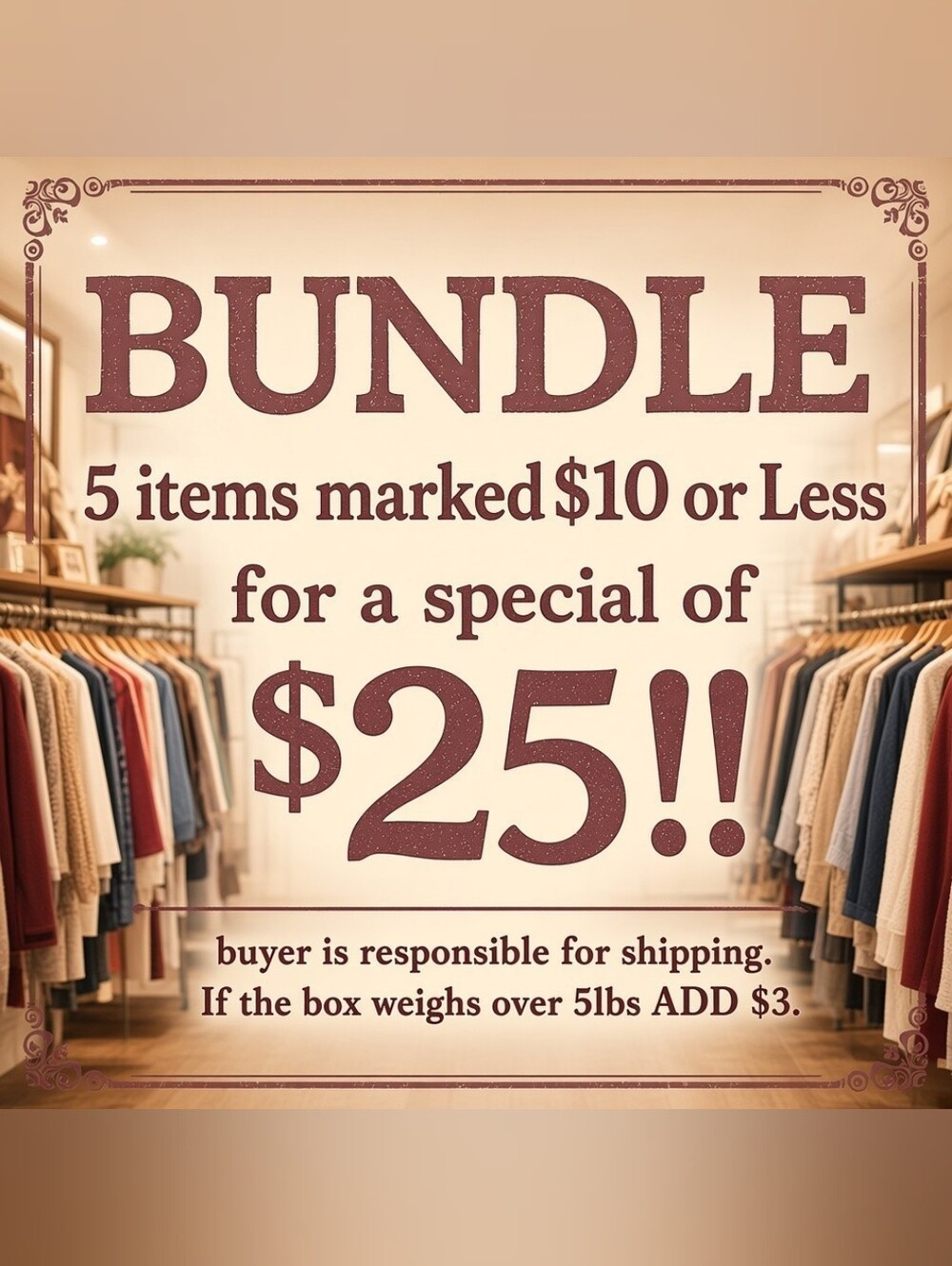 Bundle & Save Athleisuer Whimsygoth Dresses Jeans Shorts Intimates & More